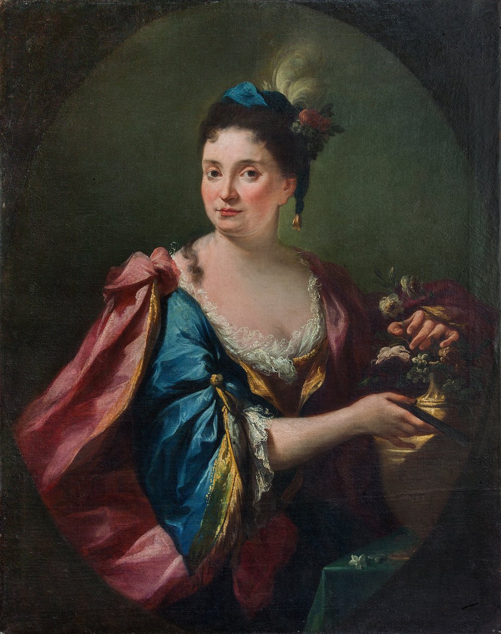 Portrét Cateriny Corbelini (?), kolem roku 1730 (olej na plátně) od Carlo Innocenzo Carloni
