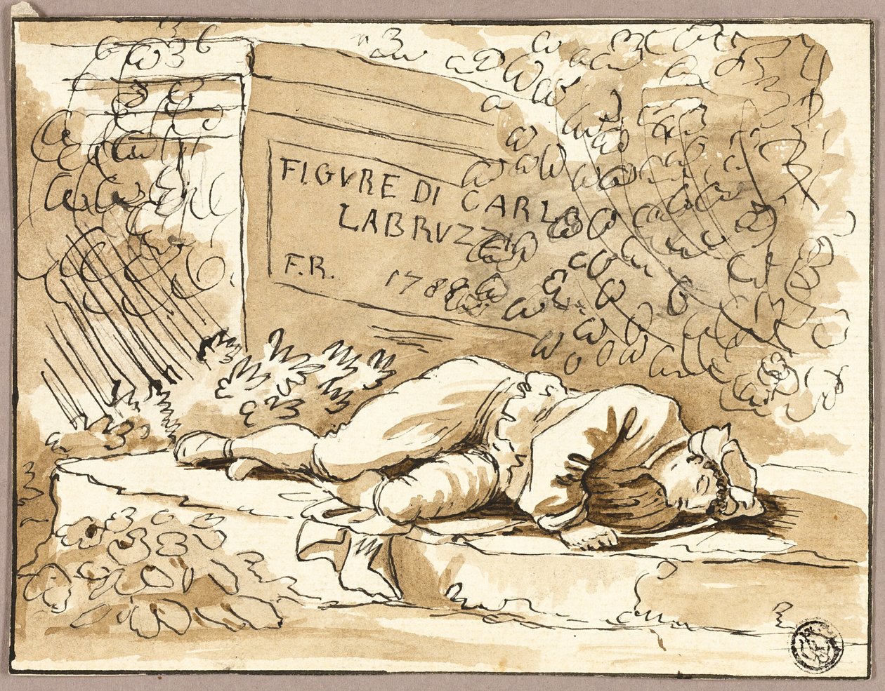 Podle frontispisu k "Figure od Carlo Labruzzi