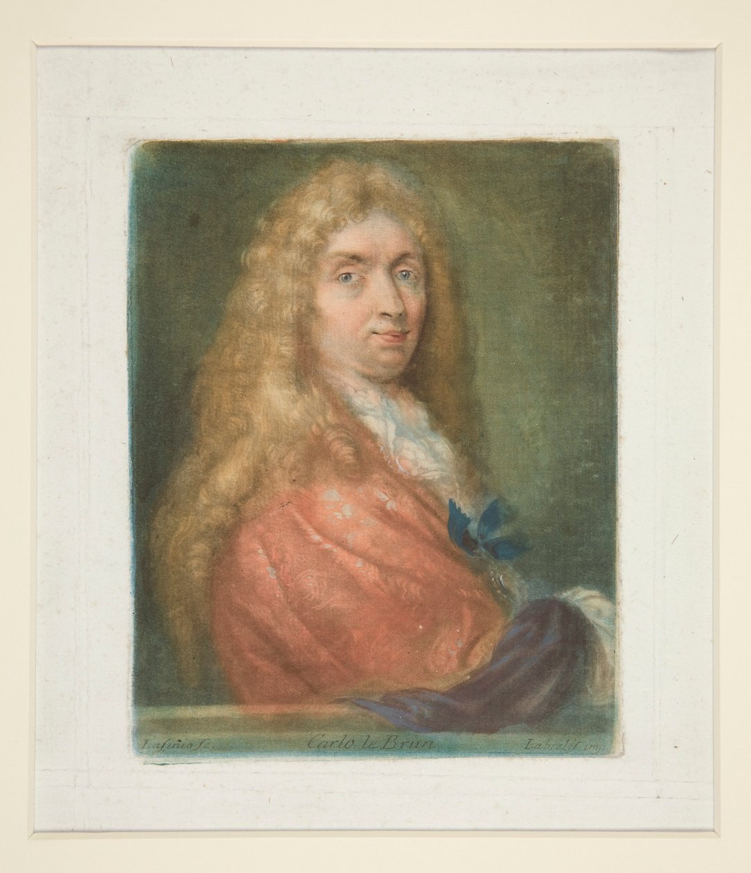 Charles Lebrun z Portrétů malířů od Carlo Lasinio