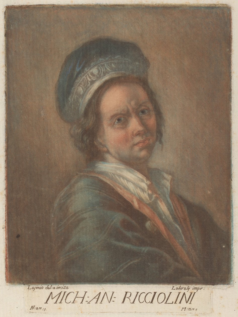 Michelangelo Ricciolini, 1789. od Carlo Lasinio
