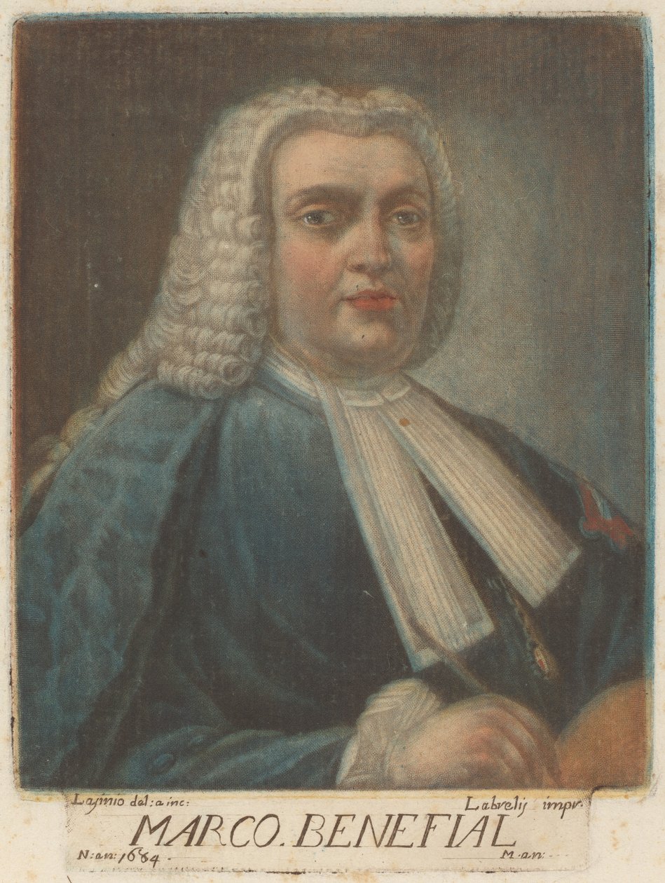 Marco Benefial od Carlo Lasinio, after Marco Benefial