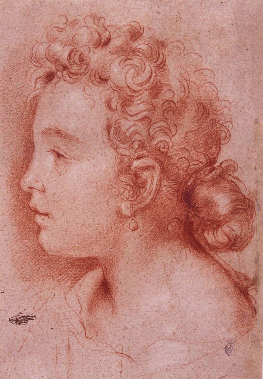 Portrét Faustiny Maratti od Carlo Maratta