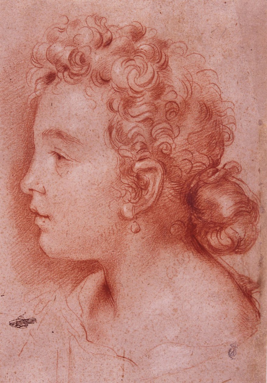 Portrét Faustiny Maratti od Carlo Maratta