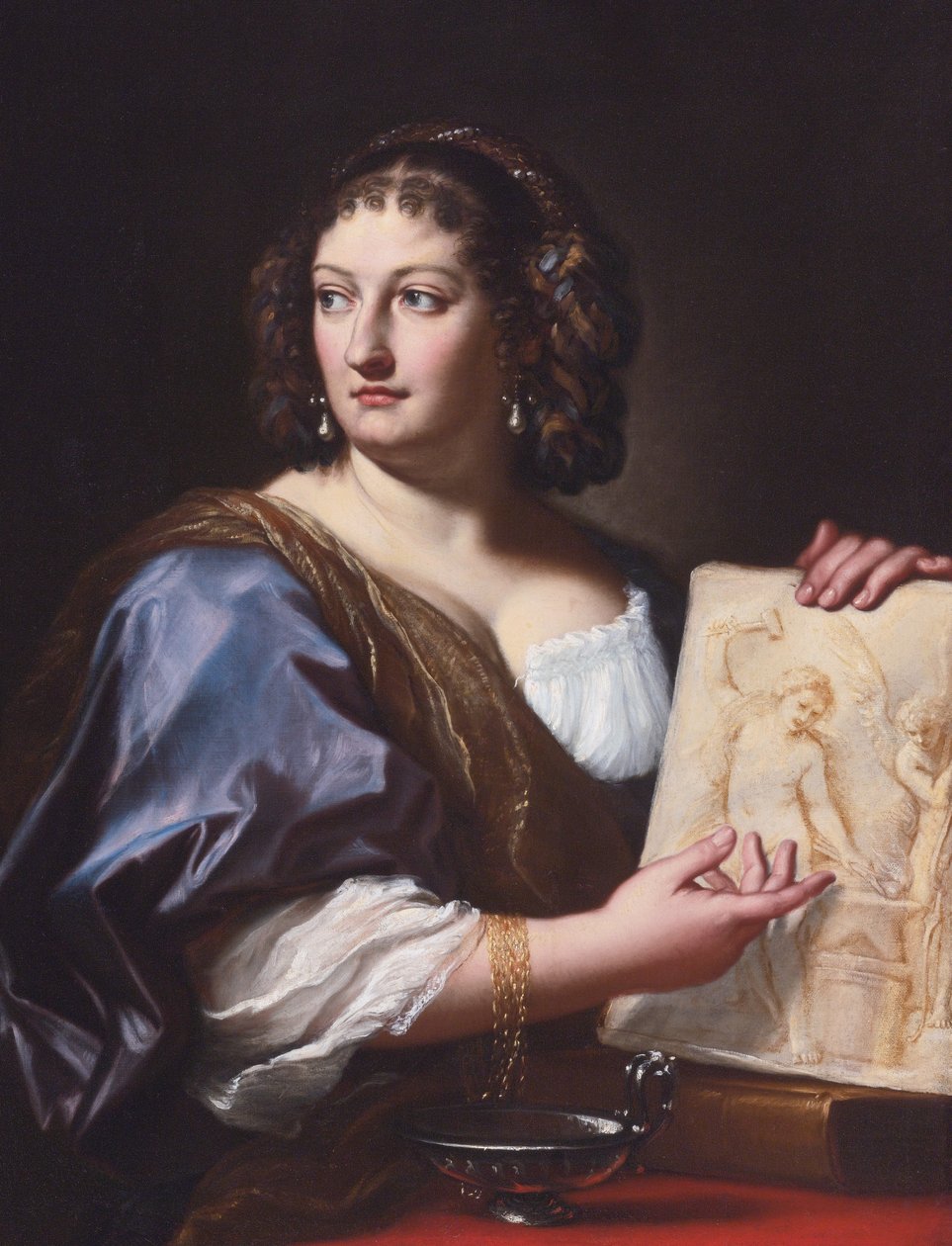 Portrét Francesca Gommi Marattiho od Carlo Maratta