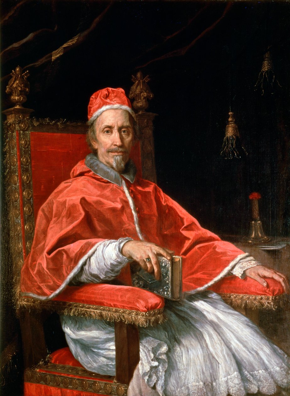 Portrét papeže Klementa IX, 1669 od Carlo Maratta