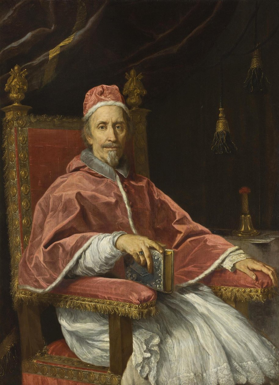 Ruština: "Portrét papeže Klementa IX (1600-1669) " Portrét papeže Klementa IX (1600-1669) od Carlo Maratta