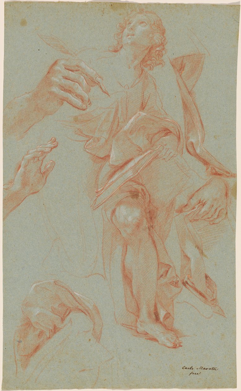 Studie svatého Jakuba Většího od Carlo Maratta