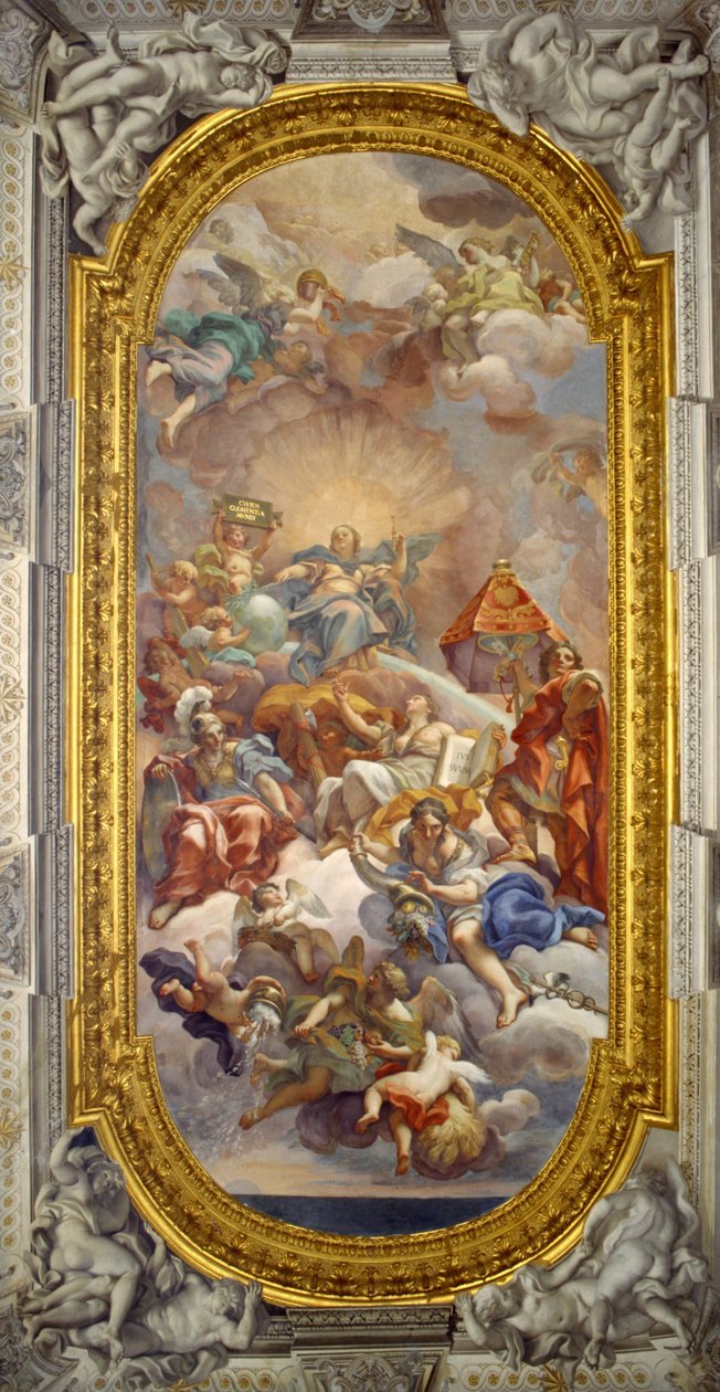 Triumf milosrdenství od Carlo Maratta