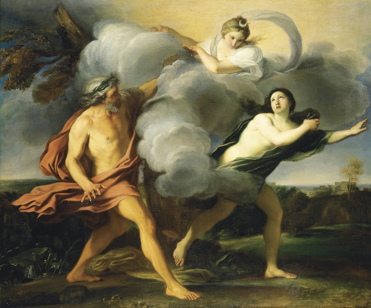 Alfeus a Arethusa (olej na plátně) od Carlo Maratta or Maratti