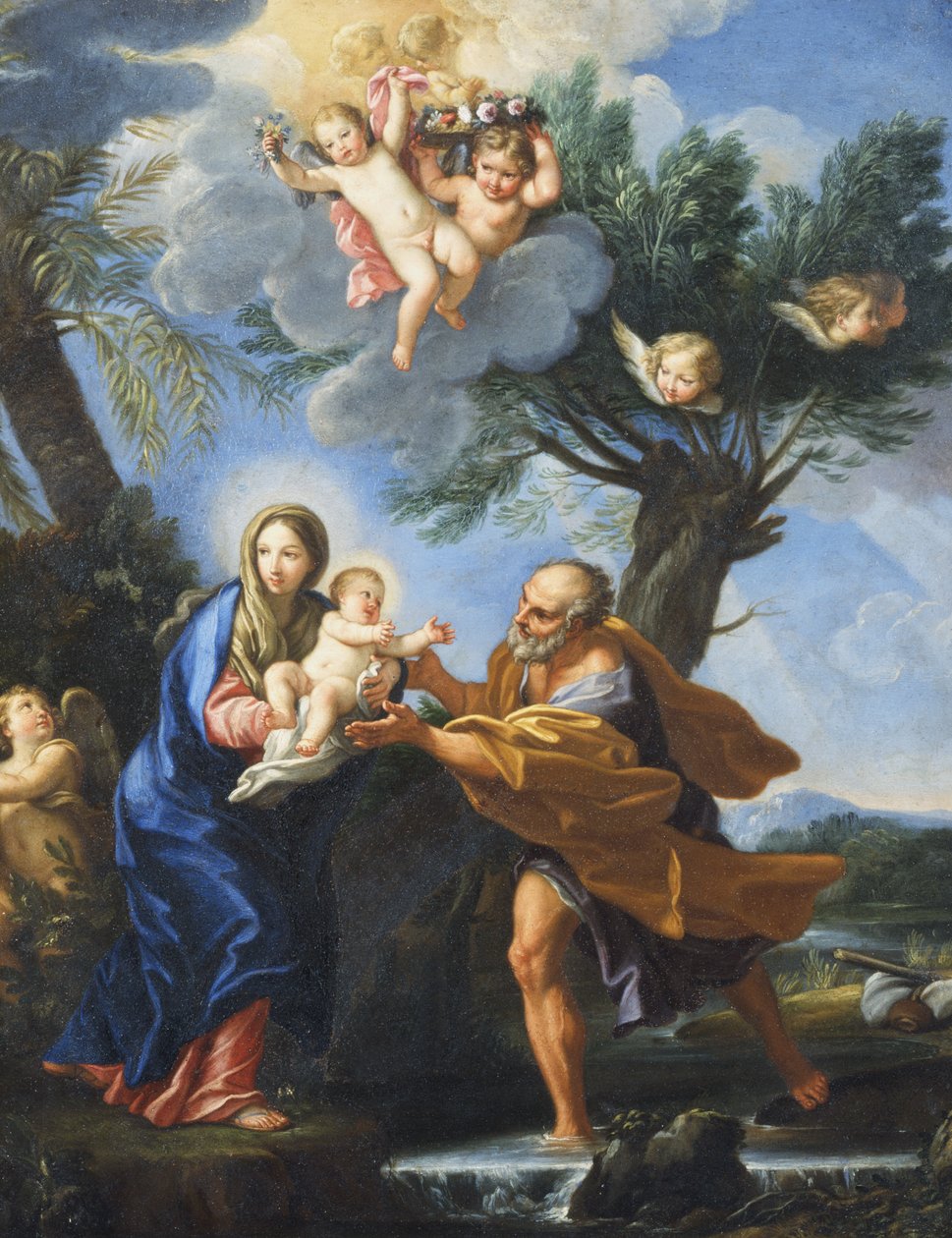 Let do Egypta od Carlo Maratta or Maratti