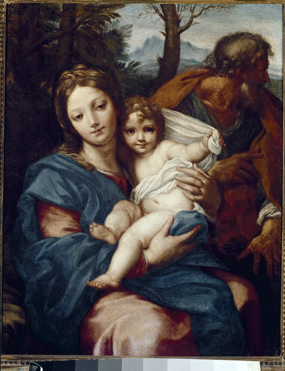 Svatá rodina. (olej na plátně od Carlo Maratta or Maratti