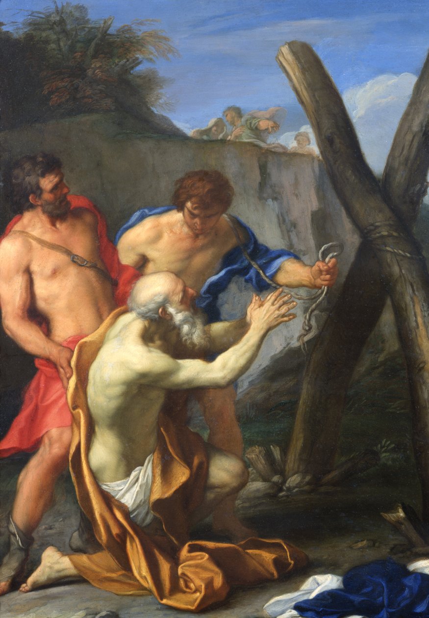 Umučení svatého Ondřeje od Carlo Maratta or Maratti