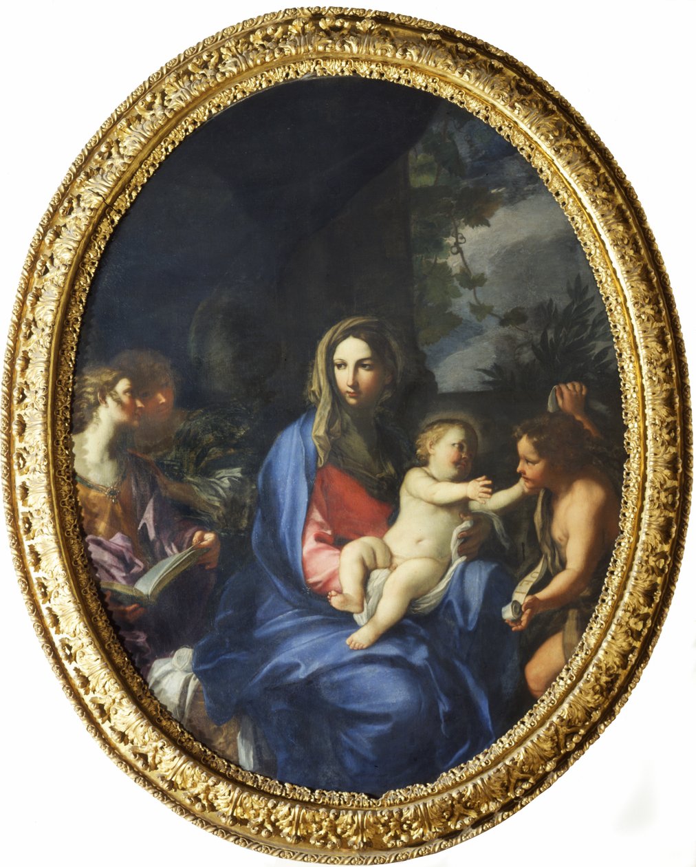 Panna s dítětem a svatý Jan od Carlo Maratta or Maratti