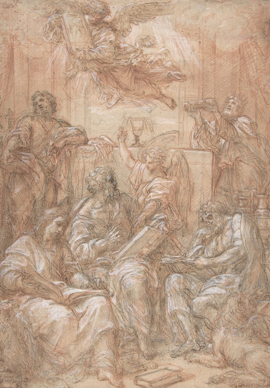 Alegorie starých a nových dispenzací, 1700-1708. od Carlo Maratti
