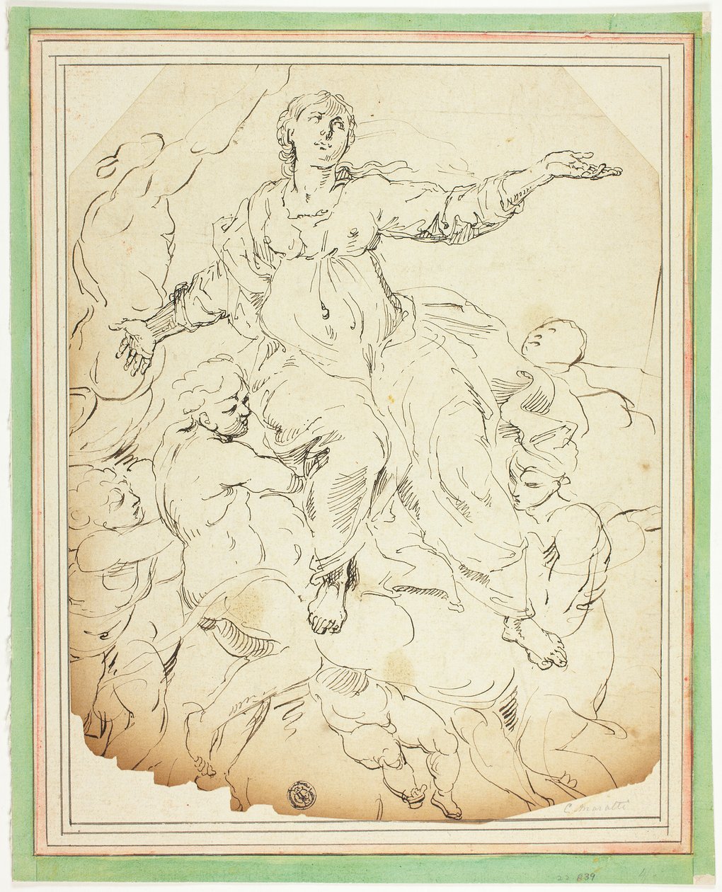 Nanebevzetí Panny Marie od Carlo Maratti
