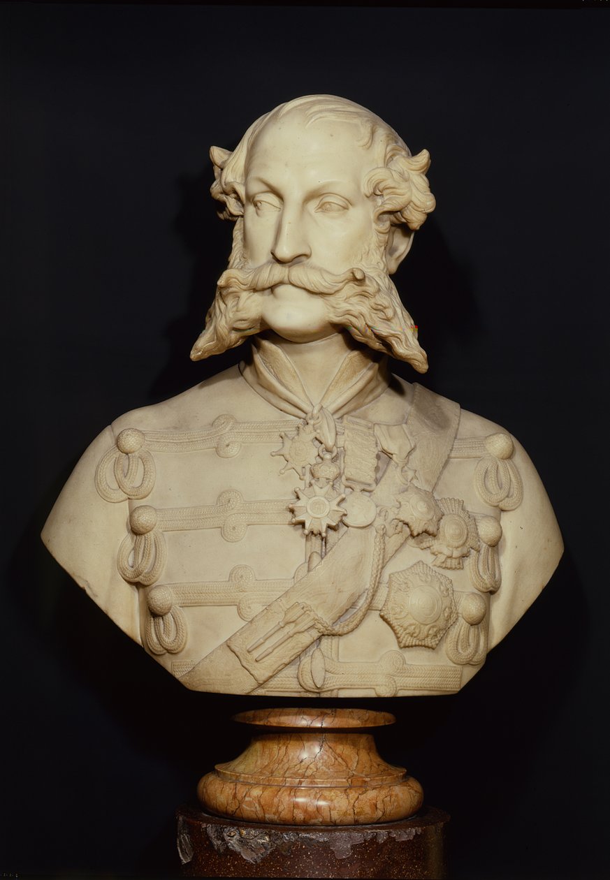 Hrabě z Cardiganu (1797-1868) (mramor) od Carlo Marochetti