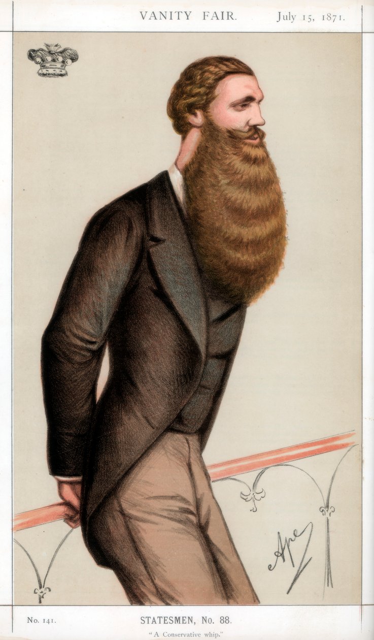 Konzervativní bič, 1871 od Carlo Pellegrini