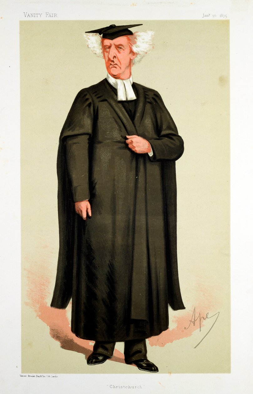 Henry George Liddell, britský učenec, 1875 od Carlo Pellegrini