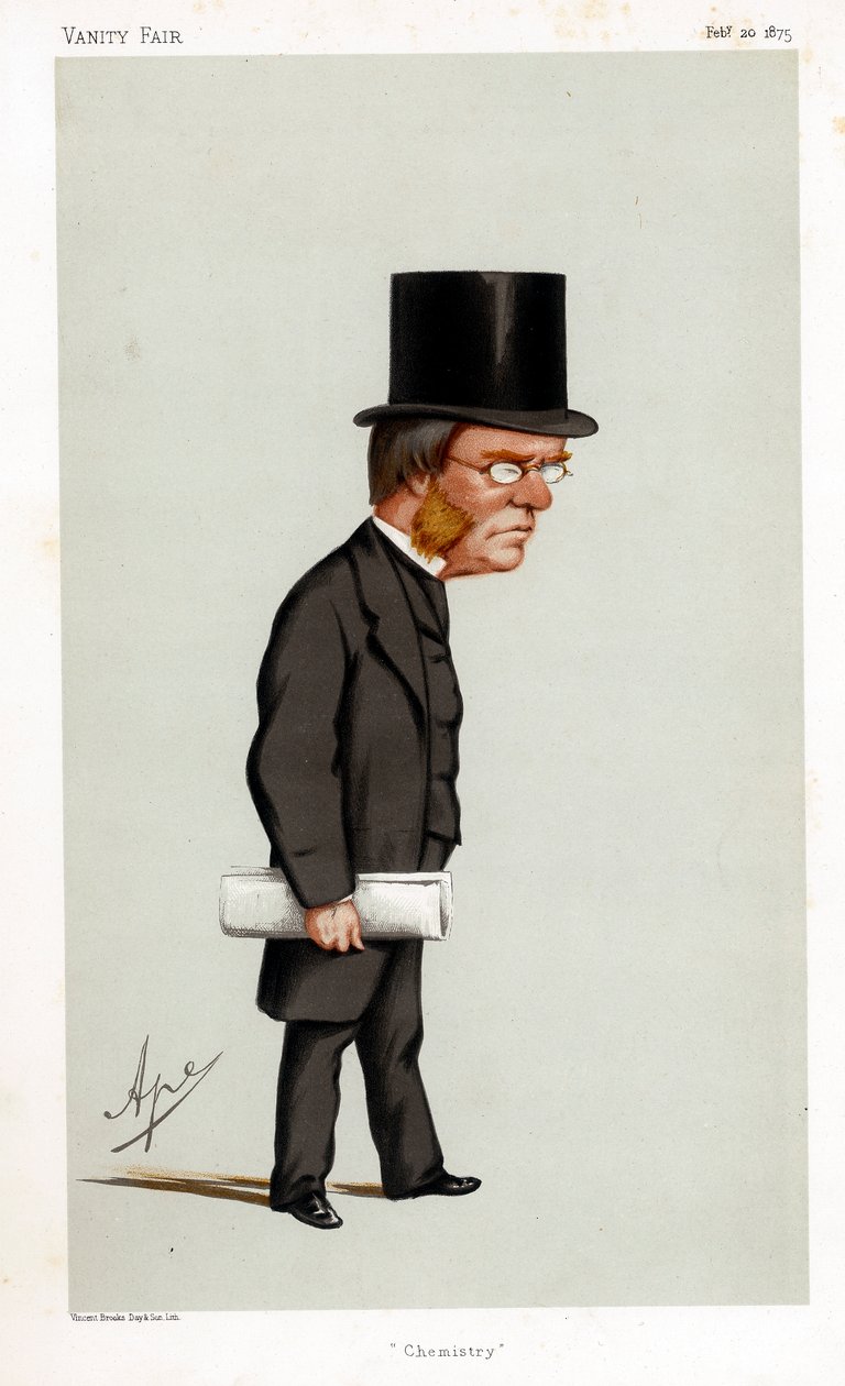 Lyon Playfair , skotský chemik, politik a správce, 1875 od Carlo Pellegrini