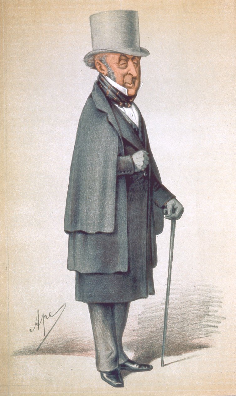 Roderick Impey Murchison, skotský geolog, 1870 od Carlo Pellegrini