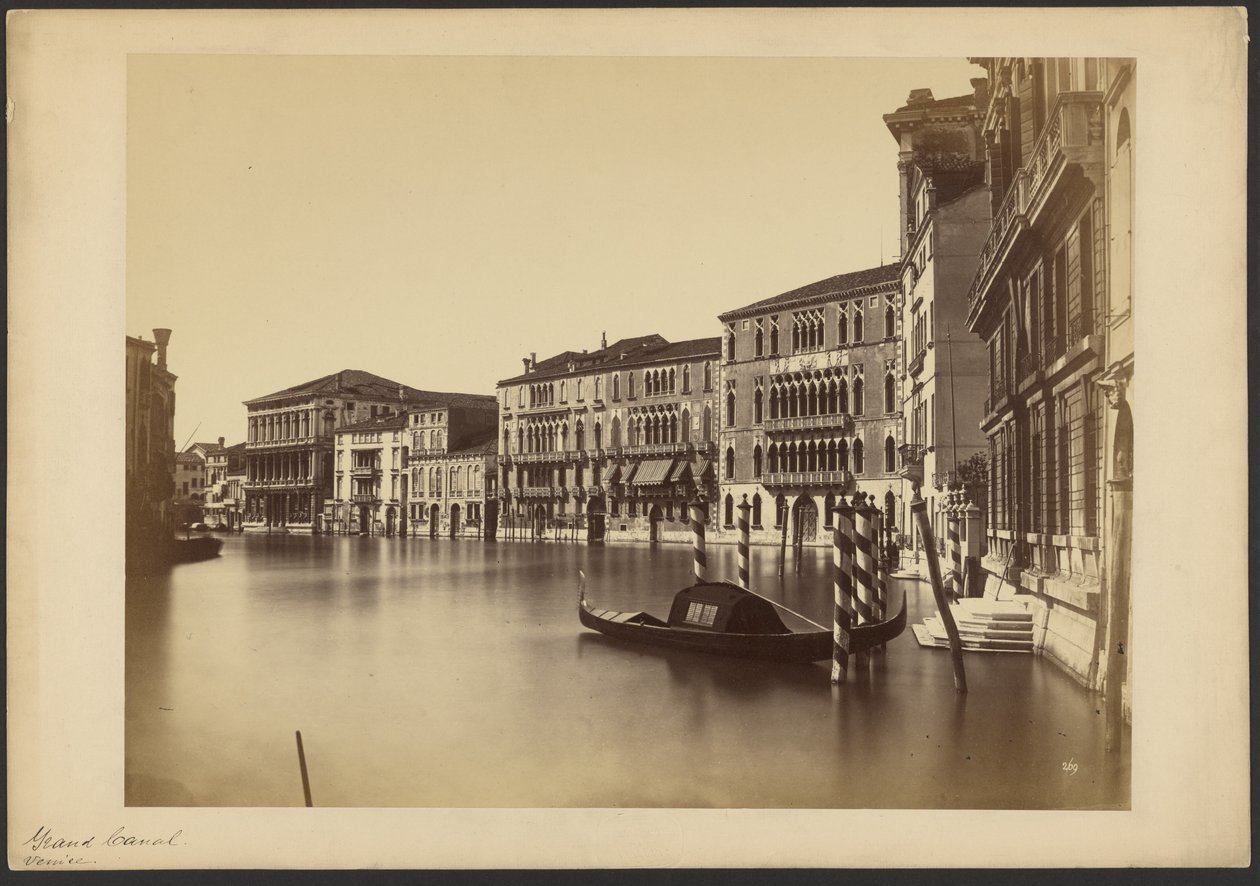 Canal Grande od Palazzo Grimani po S. Polo od Carlo Ponti