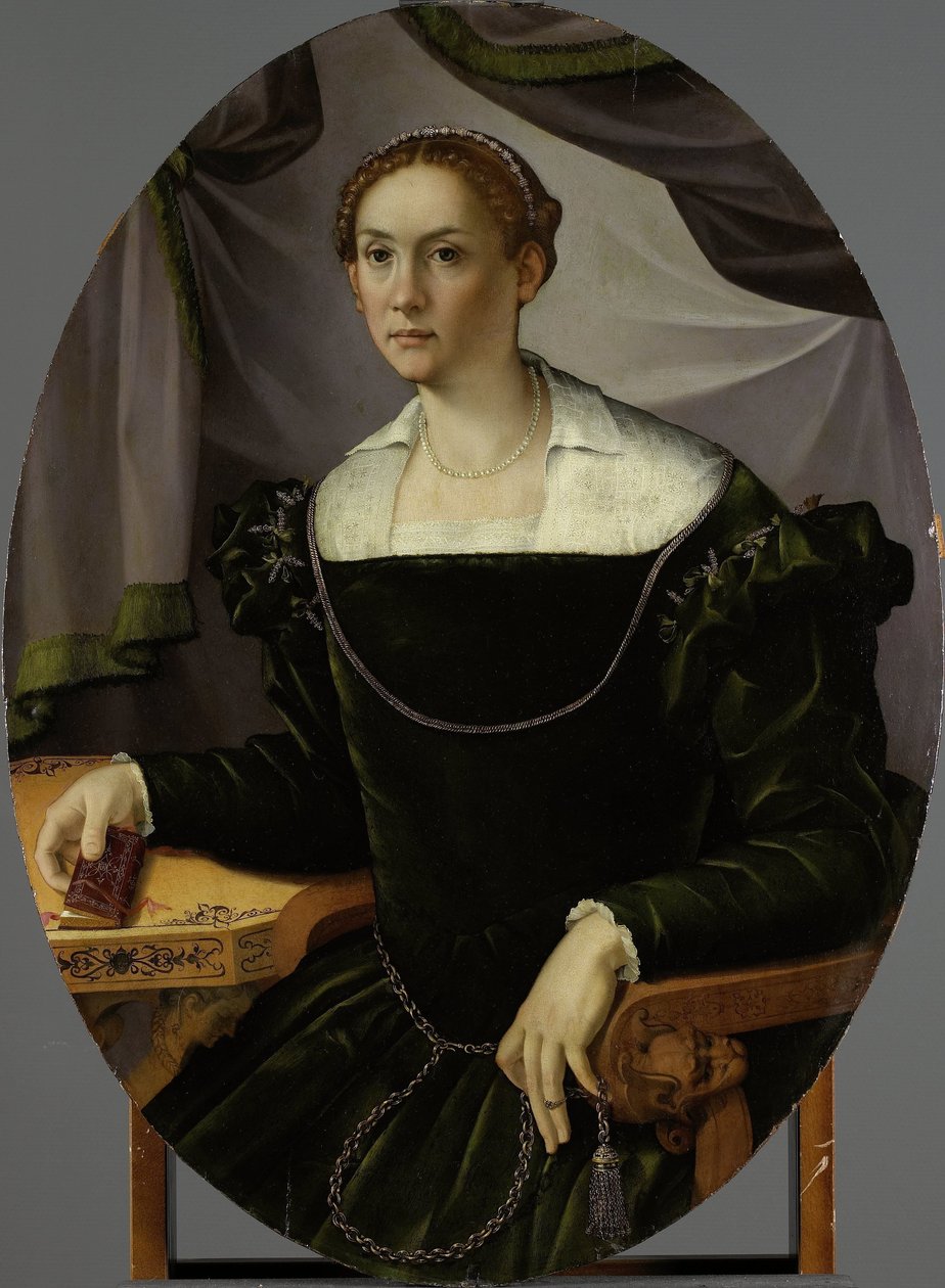 Portrét ženy od Carlo Portelli (attributed to)