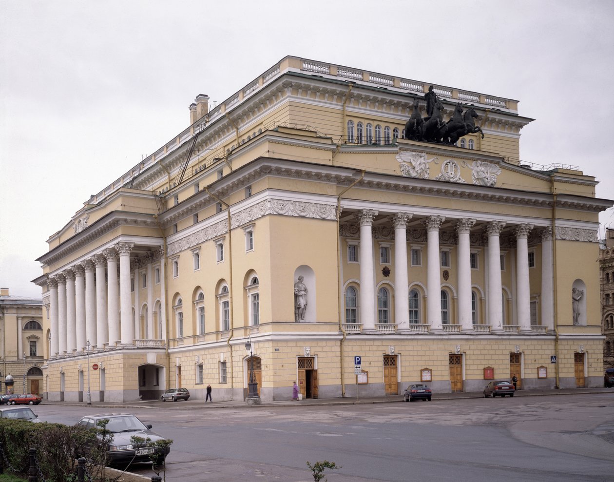 Alexandrinské divadlo v Petrohradě, 1828-1832 od Carlo Rossi