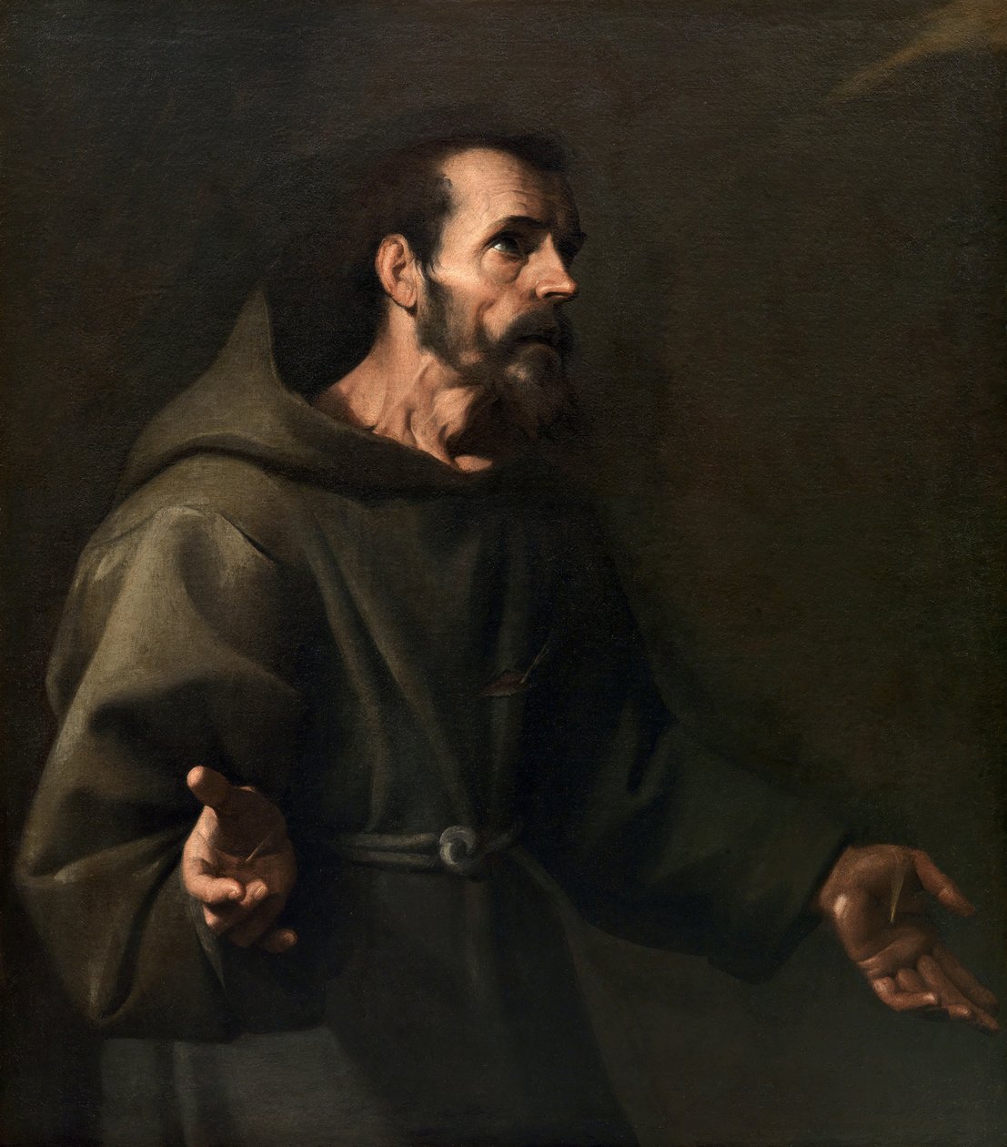 Svatý František přijímá Stigmata, cca 1611. od Carlo Sellitto