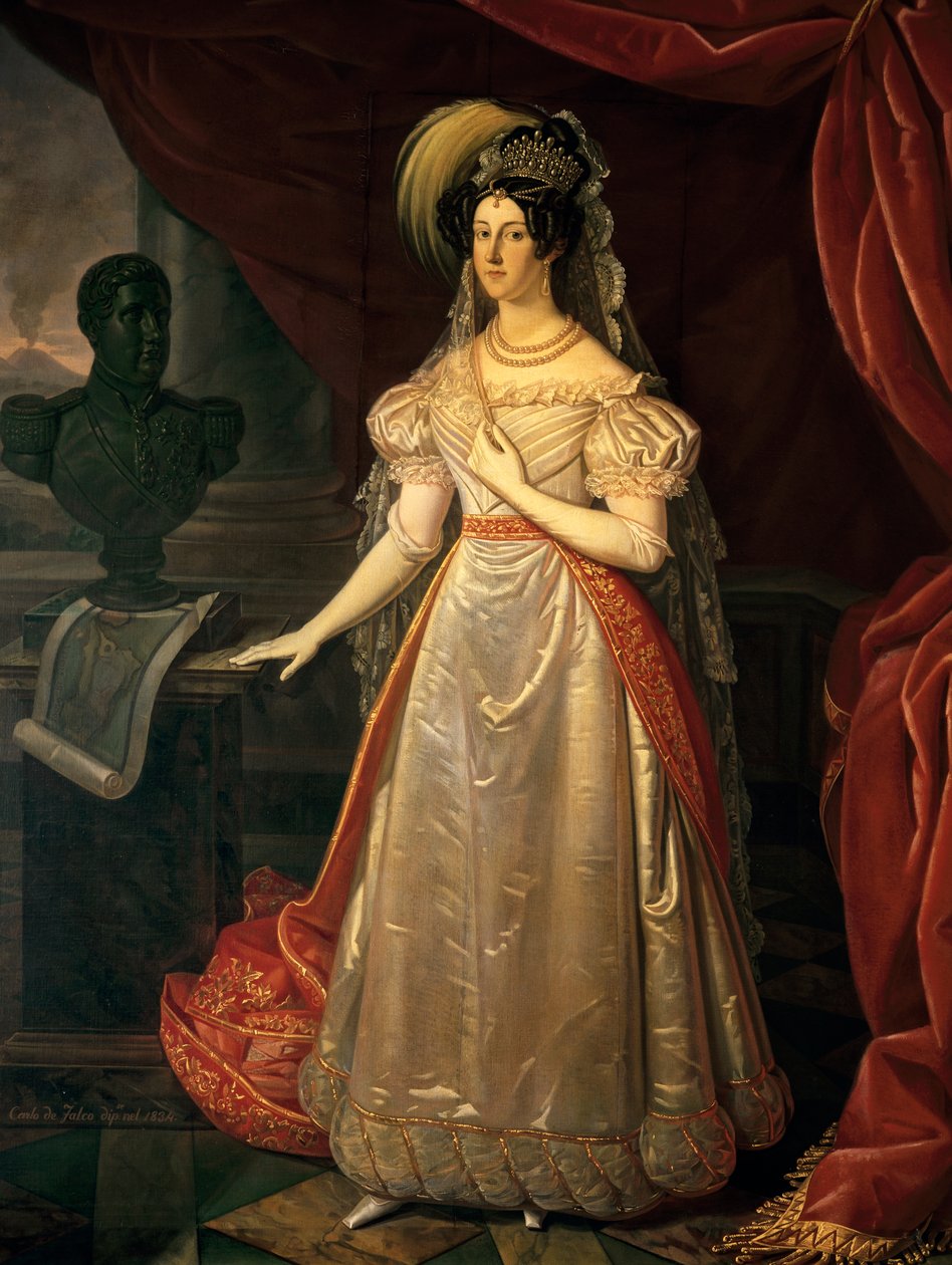 Portrét Marie Cristiny Savojské (Cagliari od Carlo de Falco