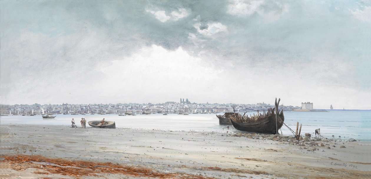 Pohled na Montevideo od Carlos Corsetti