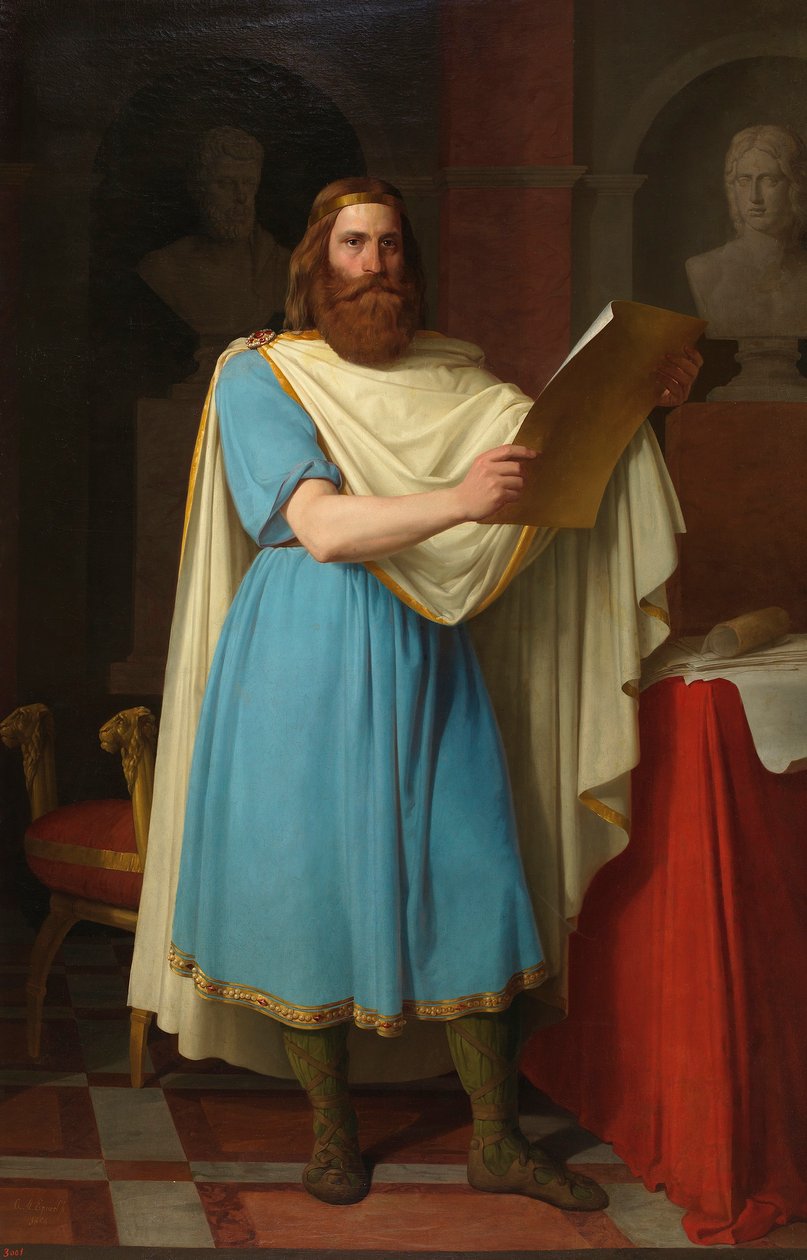 Alarico II, rey godoAlaric II od Carlos Maria Esquivel