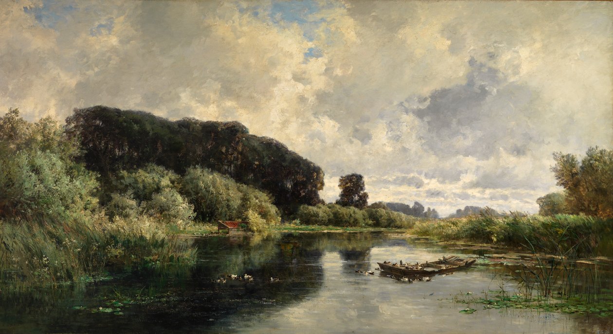 Cercanias de Vriesland (Holandsko) od Carlos de Haes