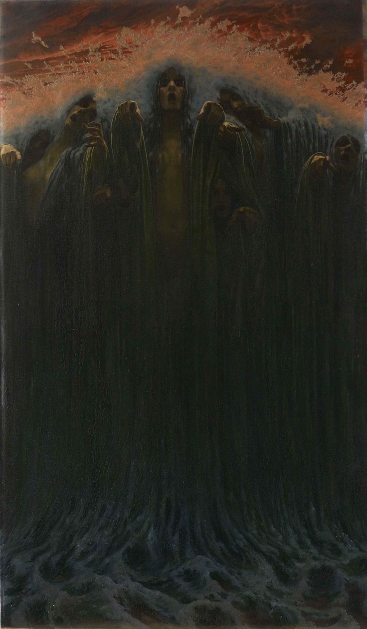 Vlna od Carlos Schwabe
