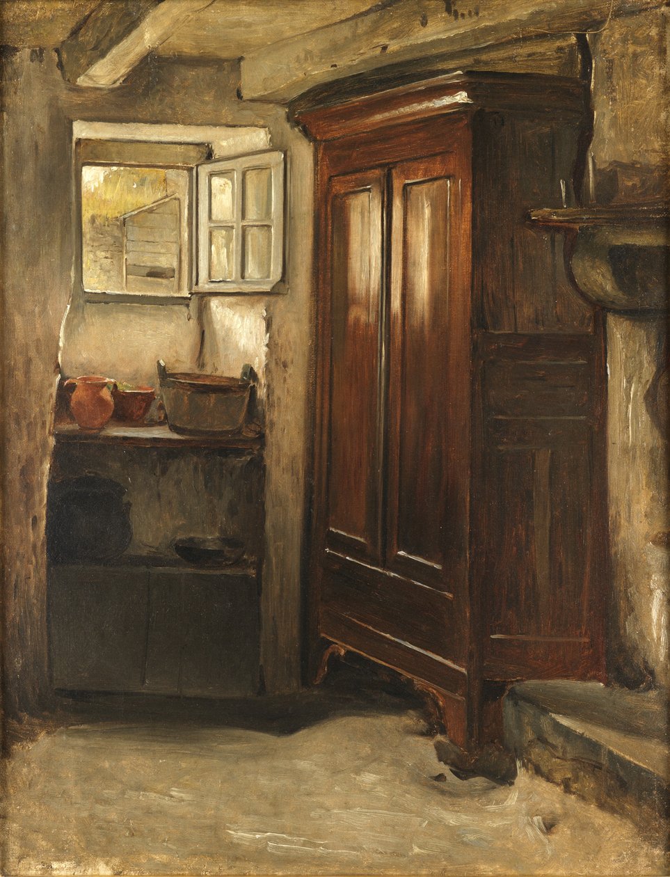 Studie (olej na plátně) od Carlton Alfred Smith