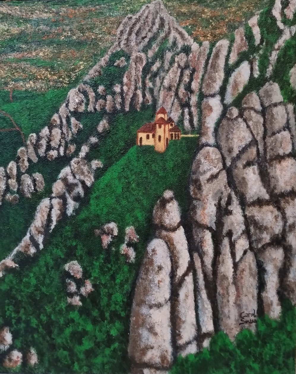 Santa Cova de Montserrat od Carol Sousa Cuello