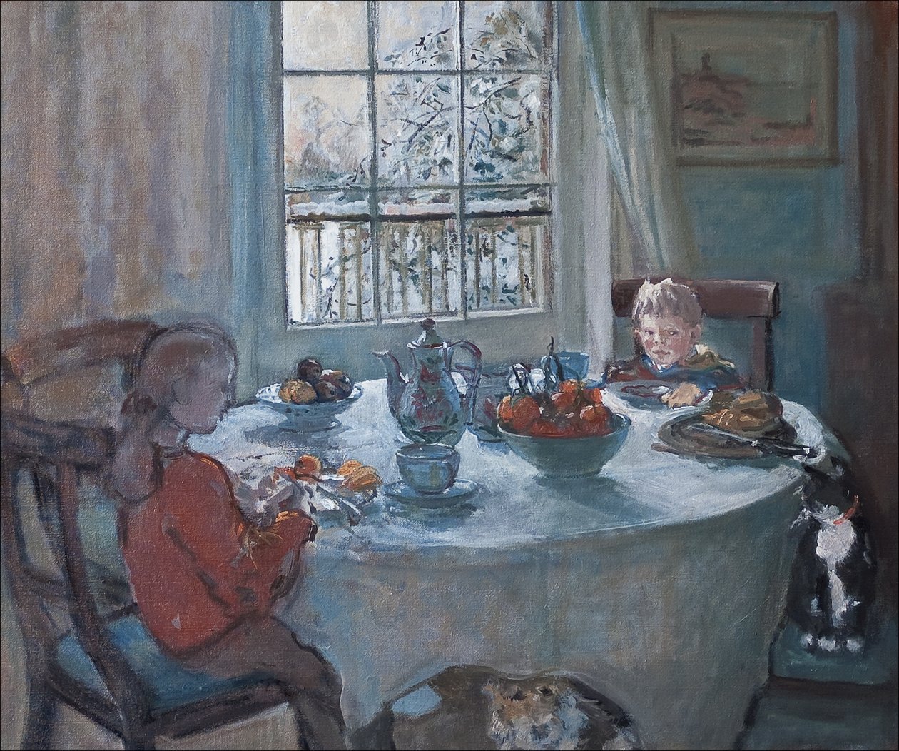 Snídaňový stůl, 2001 od Caroline Hervey Bathurst