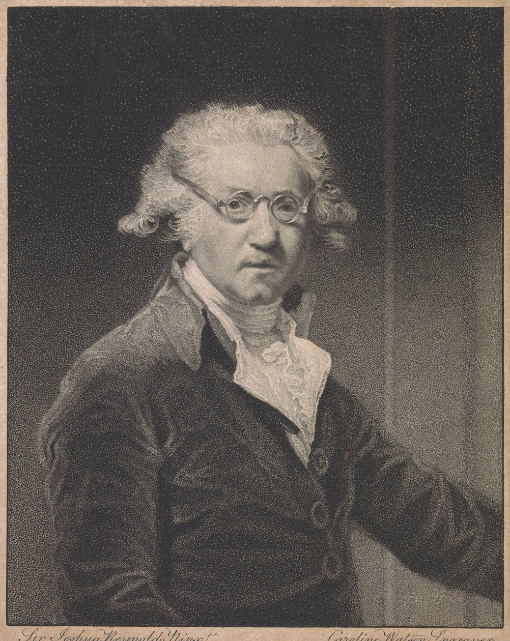 Sir Joshua Reynolds od Caroline Watson