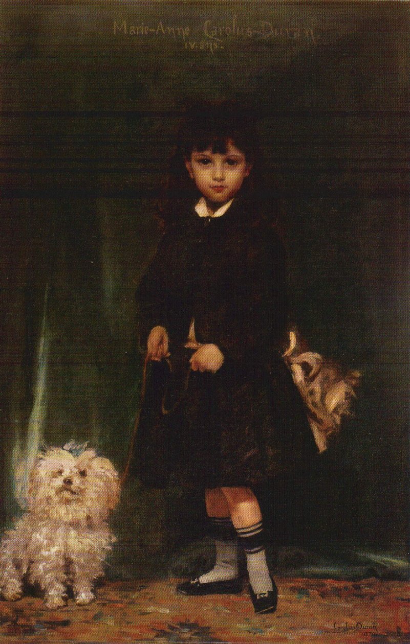 Umělcova dcera, Marie-Anne od Carolus Duran