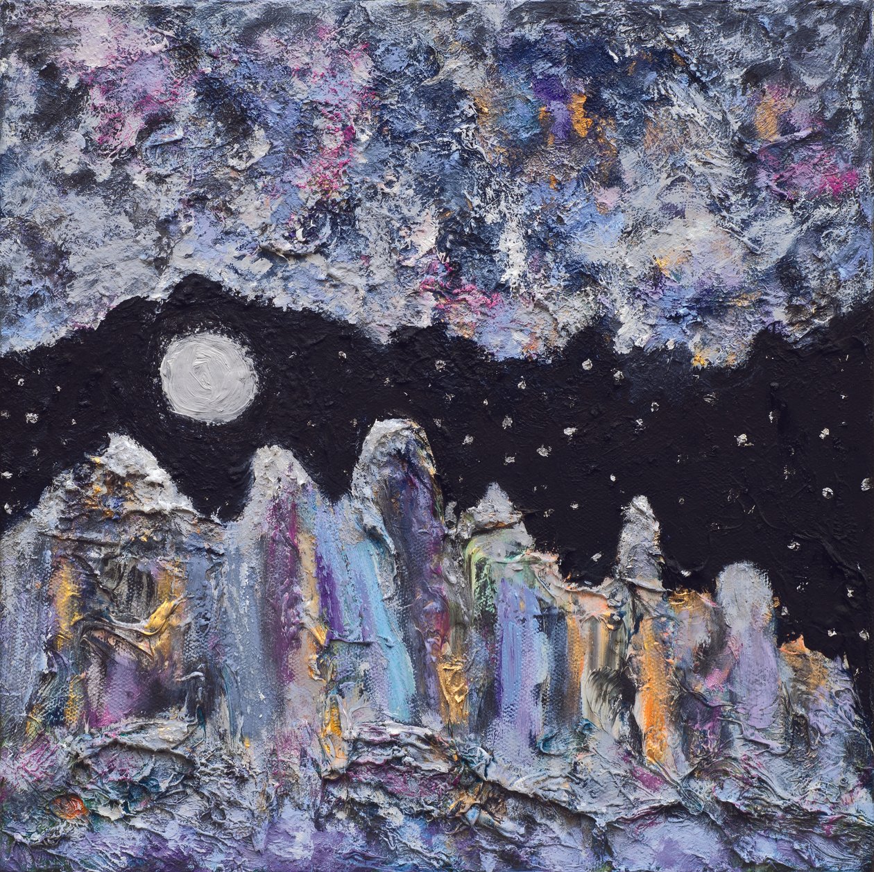 Ithaca Refound, 2011 (olej na plátně) od Carolyn Mary Kleefeld