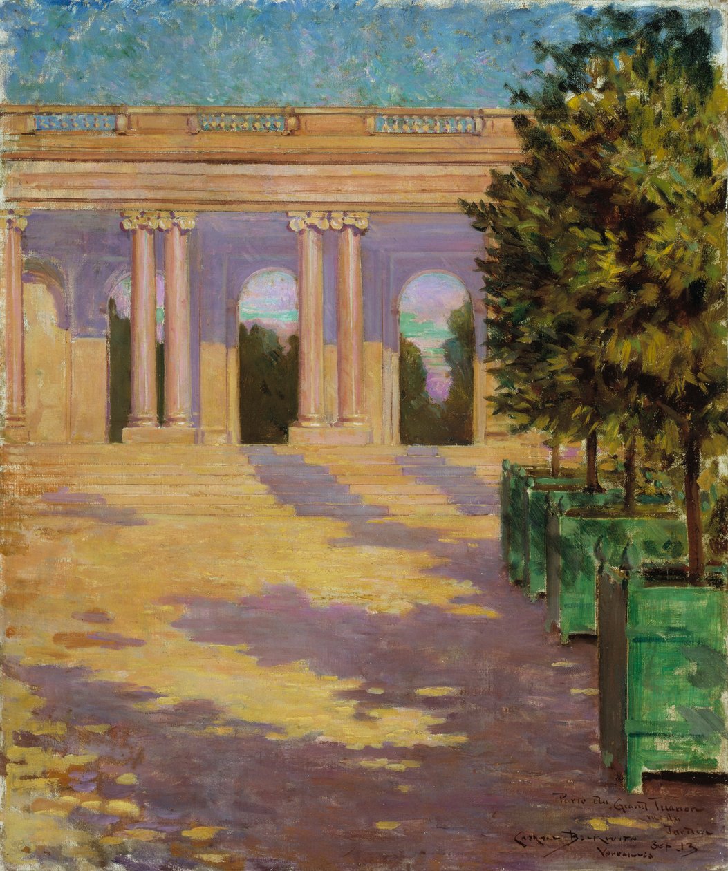 Arkáda Velkého Trianonu, Versailles, 1913. od Carroll Beckwith