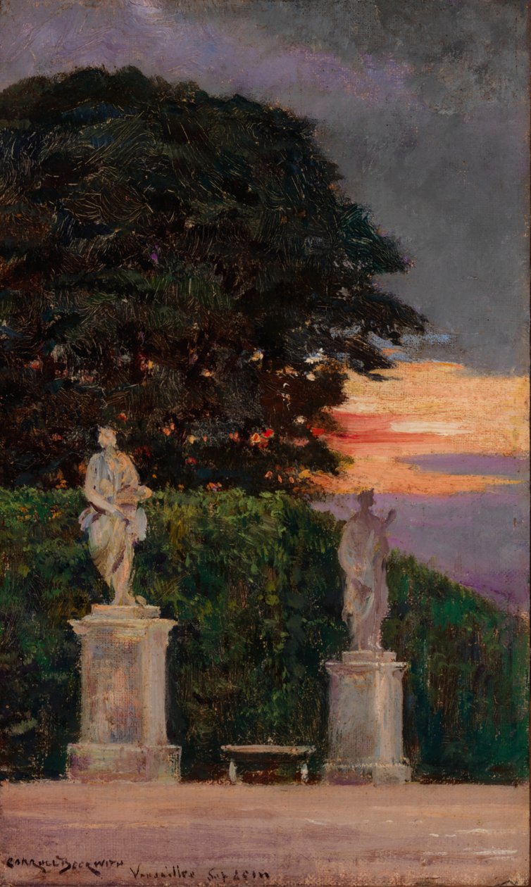 Roh terasy, Versailles, 1911. od Carroll Beckwith