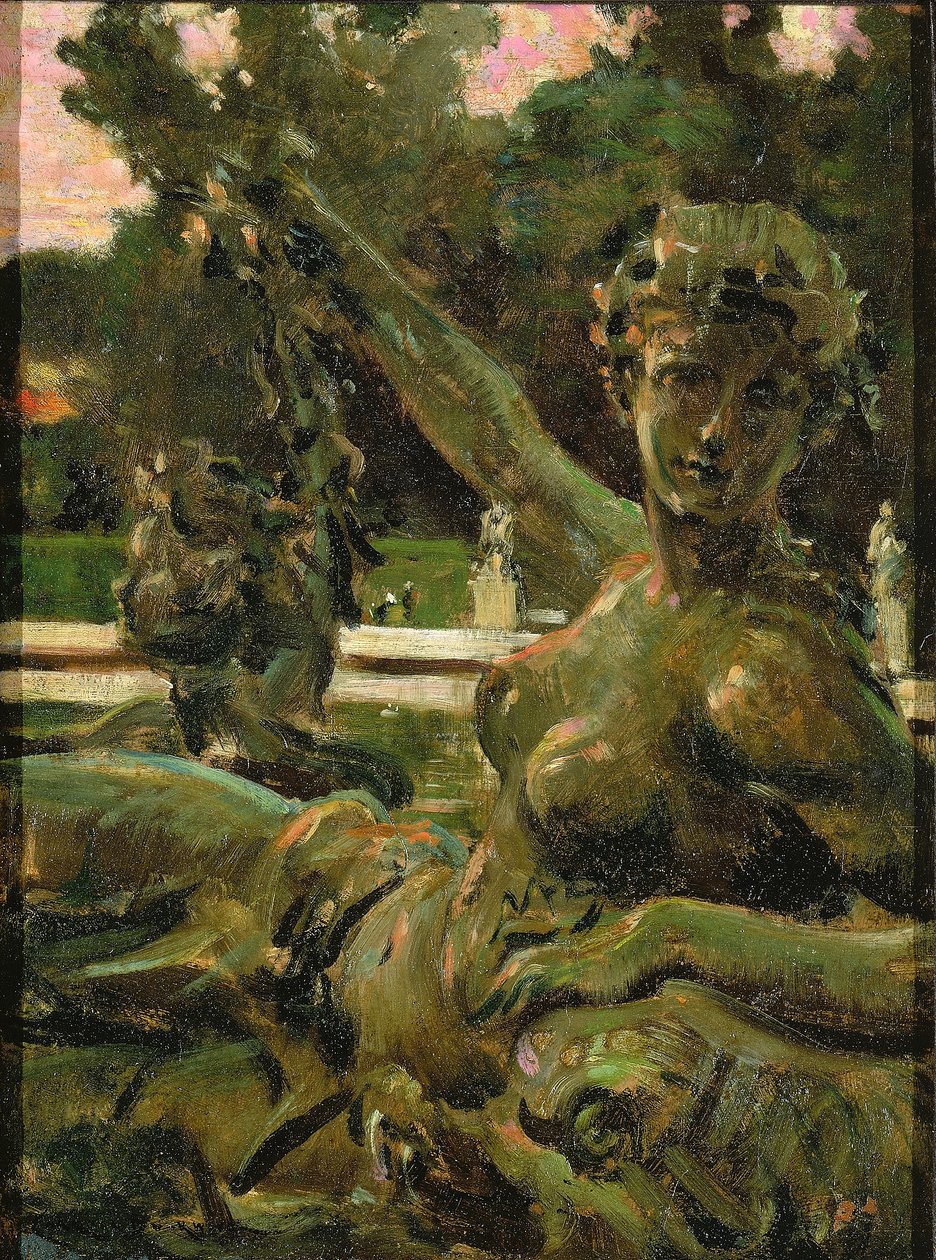 Nymfa a Amor od Carroll Beckwith
