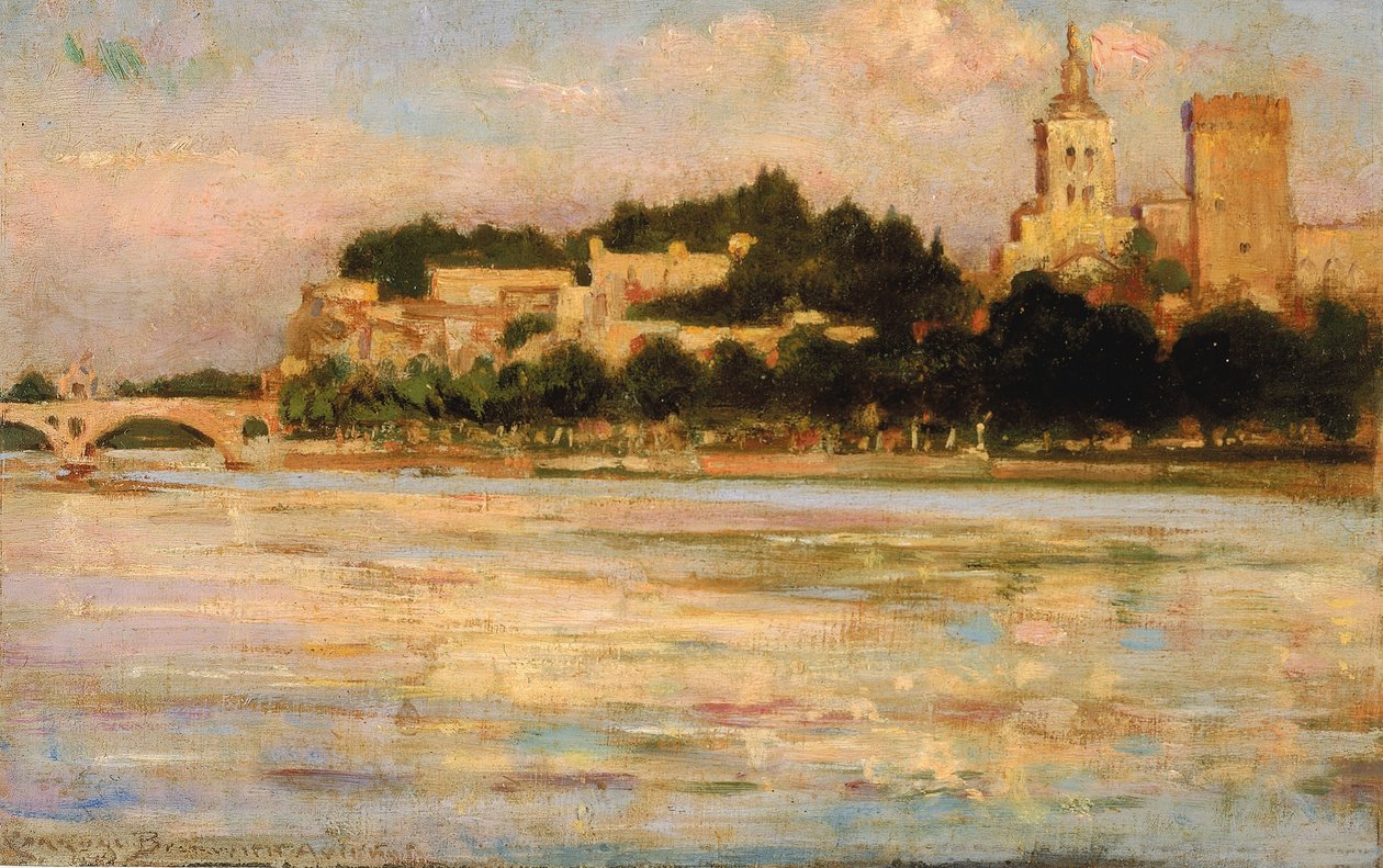Papežský palác a Pont d