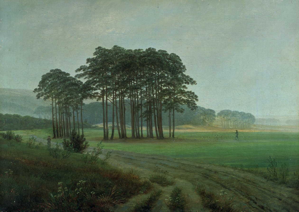 Poledne, 1820-25 od Caspar David Friedrich