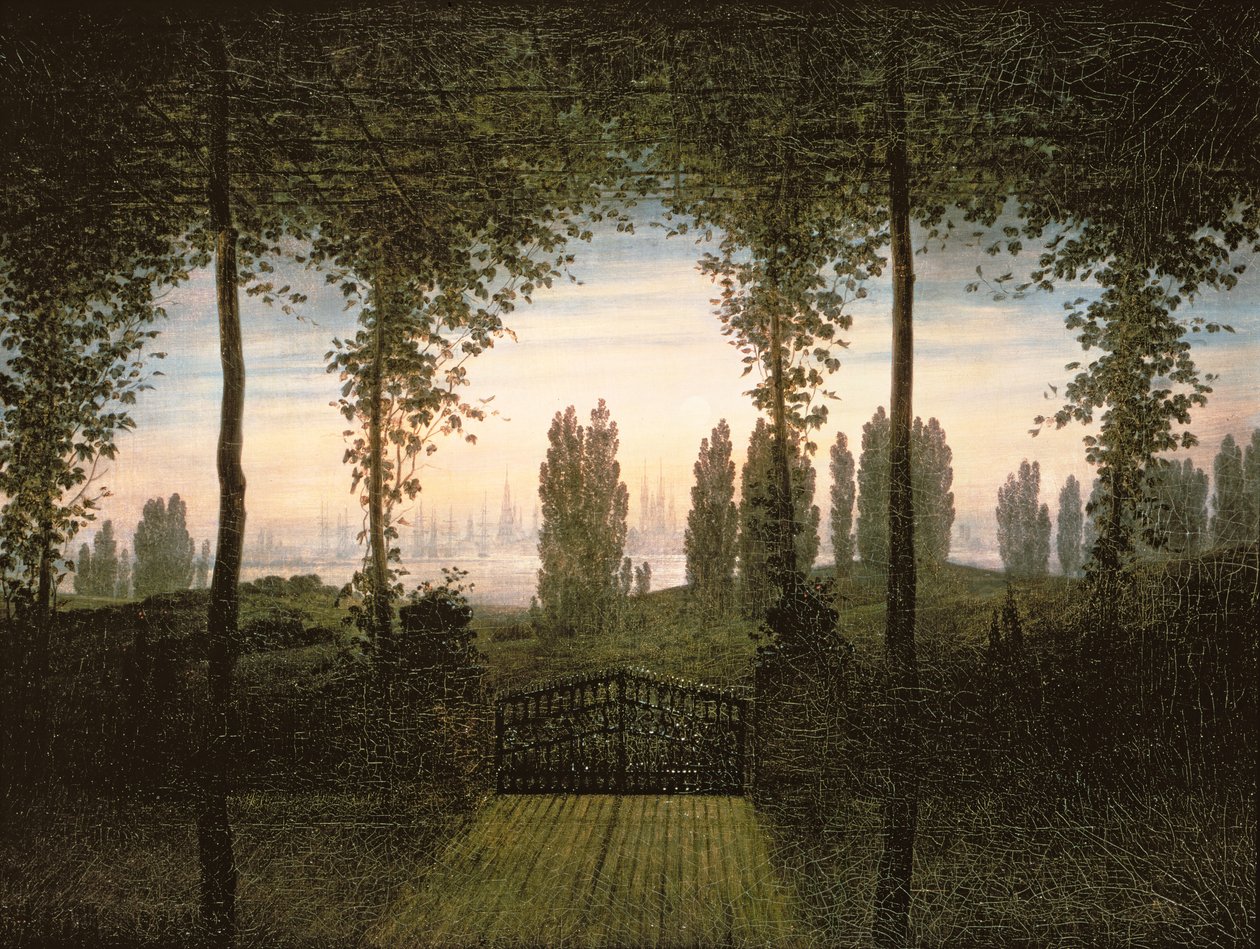 Vzpomínka na Johanna Brémského od Caspar David Friedrich