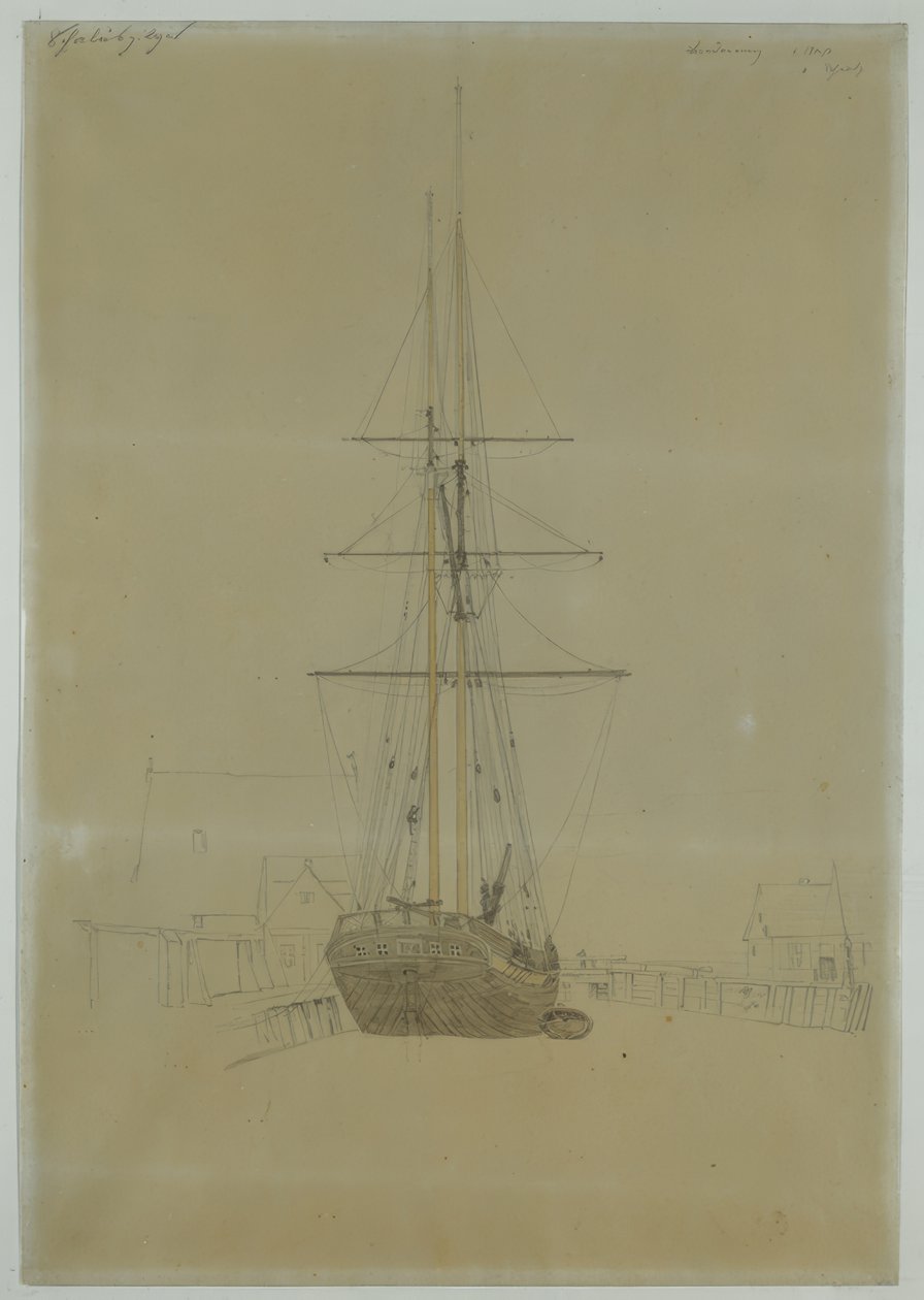 Studium dvoumistr od Caspar David Friedrich