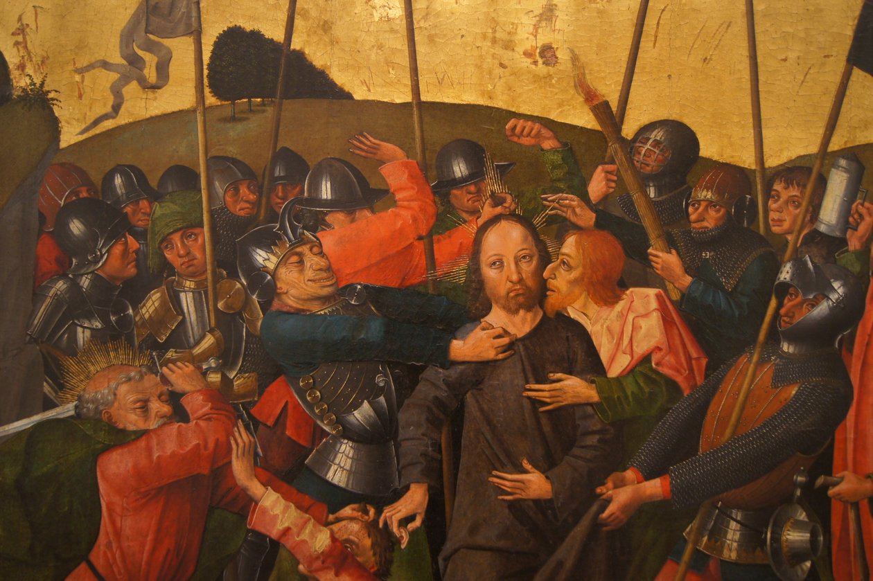 Oltář Colmar (zatčení Ježíše) od Caspar Isenmann