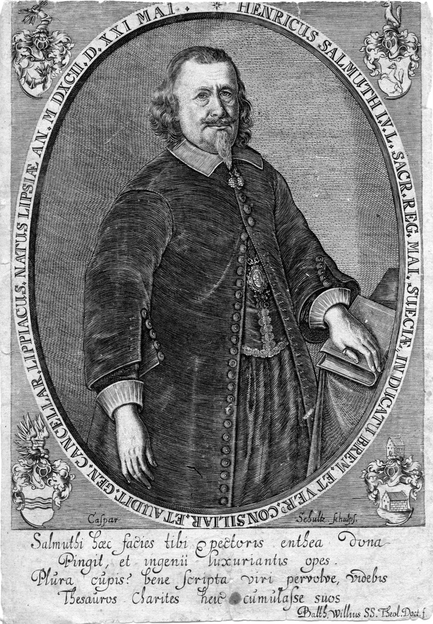 rytý portrét od Caspar «Schulte» ou «Schutte»