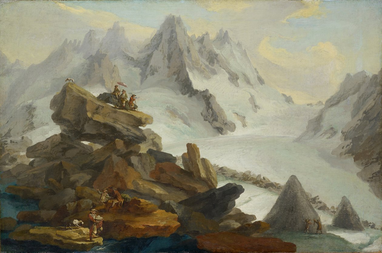Hory v Lauteraar, 1776 od Caspar Wolf