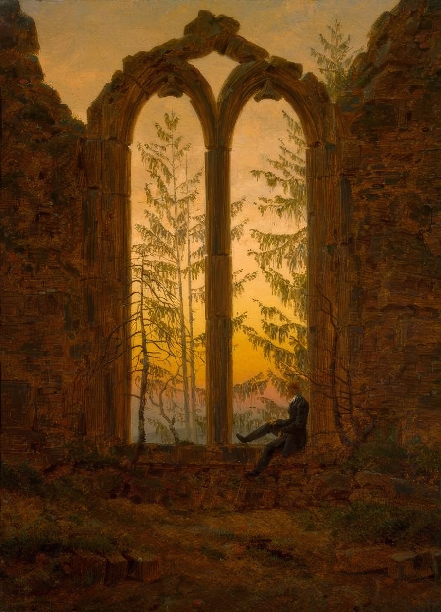 Snílek od Caspar David Friedrich